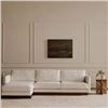 Image 3 : BNIB - Moe's - Vernon Sectional - White - Right - $3,999.00 - FO-1027-05-R - 112"W x 63"D x 30.7"H