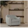 Image 2 : BNIB - Moe's - Bria Accent Chair, Light Blue - $1,599.00 - FO-1023-45 - 34.6"W x 33.5"D x 29.6"H