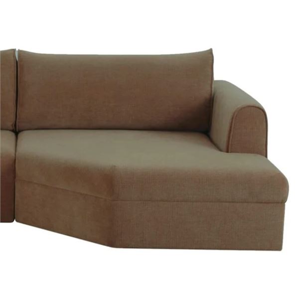 BNIB - Moe's - Madrid Sectional, Right - Taupe - $4,449.00 - OA-1058-39-R-0 - 112.00"W x 65.00"D x 3
