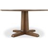 Image 2 : BNIB - Moe's - Charles Round Brown Dining Table - $2,349.00 - VL-1087-03-A - 59.75" W x 59.75" D x 3