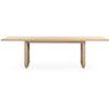 Image 1 : BNIB - Moe's - Round Off Dining Table Large - Oak - $2,949.00 - YR-1011-24-0 - 104.00"L x 39.00"W x 