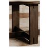 Image 2 : BNIB - Moe's - Glenn Dining Table Round - Dark Brown - $2,699.00 - BB-1027-20-0 - 60.00"L x 60.00"W 