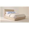 Image 1 : BNIB - Sundays - Wave Storage Bed - Dover Stripe - Queen - $2,350.00 - BED-RN-018-180-0 - 69"W x 87"