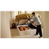 Image 3 : BNIB - Sundays - Wave Storage Bed - Dover Stripe - Queen - $2,350.00 - BED-RN-018-180-0 - 69"W x 87"
