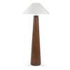 Image 1 : BNIB - Moe's - Odessa Floor Lamp - Warm Brown - $959.00 - EL-1002-03-0 - 23.75"W x 23.75"D x 57"H