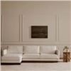 Image 3 : BNIB - Moe's - Vernon Sectional - White - Right - $3,999.00 - FO-1027-05-R - 112"W x 63"D x 30.7"H