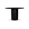 Image 1 : BNIB - Moe's - Povera Round Dining Table - Black - 48" - $1,999.00 - JD-1059-02-0 - 48"W x 48"D x 30