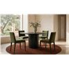 Image 4 : BNIB - Moe's - Povera Round Dining Table - Black - 48" - $1,999.00 - JD-1059-02-0 - 48"W x 48"D x 30