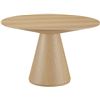 Image 1 : BNIB - Moe's - Otago Dining Table 54" Round - Oak - $2,249.00 - KC-1029-24-0 - 54.00"L x 54.00"W x 2