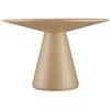 Image 2 : BNIB - Moe's - Otago Dining Table 54" Round - Oak - $2,249.00 - KC-1029-24-0 - 54.00"L x 54.00"W x 2