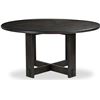 Image 1 : BNIB - Moe's - Glenn Dining Table Round - Dark Brown - $2,699.00 - BB-1027-20-0 - 60.00"L x 60.00"W