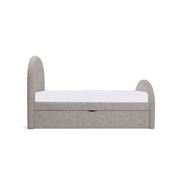 BNIB - Sundays - Sunrise Trundle Bed, Twin - Cobble - BED-RN-035-175-0 - 39.76"H X 81.49"D X 46"W