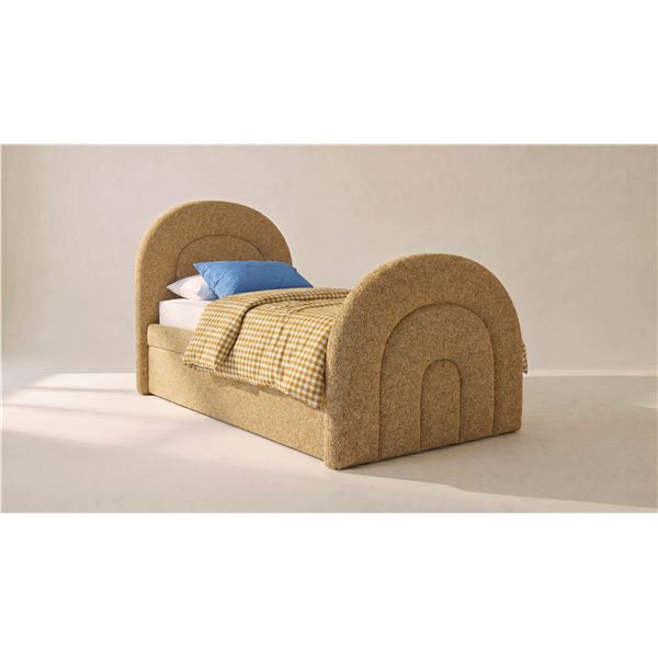 BNIB - Sundays - Sunrise Trundle Bed, Twin - Dandelion - BED-RN-035-176-0 - 39"H X 81"D X 46"W