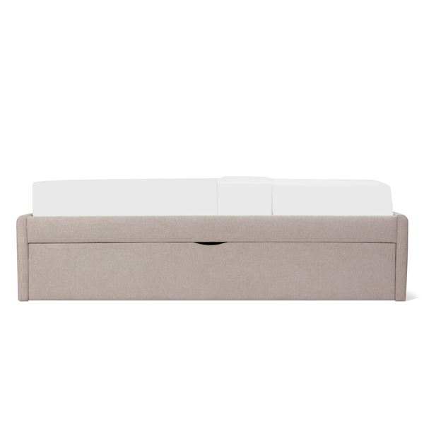 BNIB - Sundays - Nest Trundle Daybed, Twin - Latte - DAY-RN-002-021-0 - 18.0"H X 81.49"D X 46.85"W