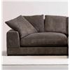 Image 2 : BNIB - Moe's - Plunge Sectional Charcoal 3 Seater Left Arm Facing - TN-1004-25-A