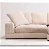 Image 2 : BNIB - Moe's - Plunge Sectional Cappuccino 3 Seater Left Arm Facing - TN-1004-14-A
