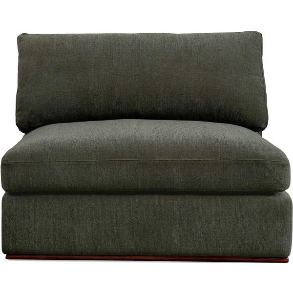 BNIB - Moe's - Rue Slipper Chair Deep Green - MSRP $1549 - MO-1009-27 - 41" W x 41" D x 23.6" H