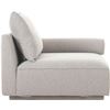 Image 3 : BNIB - Moe's - Rosello Right Arm Facing Chair Light Grey - MSRP $1,299 - OA-1009-29 - 41.25" W x 37.