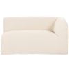 Image 1 : BNIB - Moe's - Isla Right Arm Facing Chair Beige - MSRP $1,849 - OA-1079-34 - 59.8" W x 41.7" D x 29