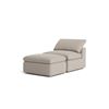 Image 2 : BNIB - Sundays - Movie Night Standard 2pc Modular Sofa Light Pebble - MSRP $2,200 - Includes Armless