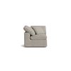 Image 2 : BNIB - Sundays - Movie Night Corner Chair Standard Oatmeal - MSRP $1290 - COR-YJ-905-007 - 38" W x 3