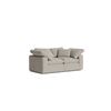 Image 1 : BNIB - Moe's - Sundays - Movie Night Standard 2pc Modular Sofa Oatmeal - MSRP $2,200 - Includes 2x C