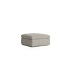 Image 1 : BNIB - Sundays - Movie Night Ottoman Large Oatmeal - MSRP $690 - OTT-YJ-902-007 - 45" W x 45" D x 19