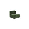 Image 2 : BNIB - Sundays - Quilt Armless Chair Moss - MSRP $1250 - CHA-EW-940-016 - 36" W x 36" D x 32" H