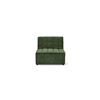 Image 1 : BNIB - Sundays - Quilt Armless Chair Moss - MSRP $1250 - CHA-EW-940-016 - 36" W x 36" D x 32" H