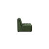 Image 3 : BNIB - Sundays - Quilt Armless Chair Moss - MSRP $1250 - CHA-EW-940-016 - 36" W x 36" D x 32" H
