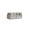 Image 3 : BNIB - Sundays - 2pc Chill Time Regular Heather Sofa - MSRP $2,860 - includes 2 regular corner chair
