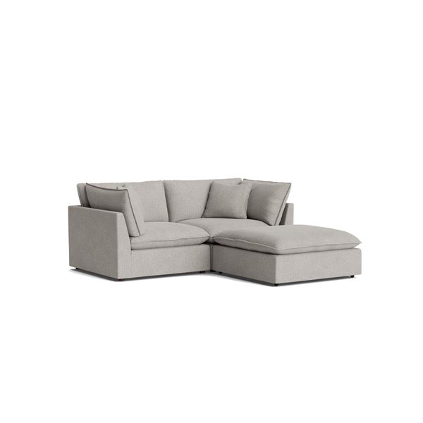 BNIB - Sundays - 3pc Chill Time Regular Heather Sofa - MSRP $3,850 - includes 2 corner chairs & 1 ot
