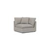 Image 1 : BNIB - Sundays - Chill Time Regular Corner Chair Heather - MSRP $1,430 - COR-YJ-008-065 - 42" W x 42