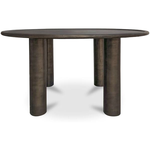 BNIB - Moe's Deacon Outdoor Dining Table (Deep Bronze) - MSRP $4,199 - 60" W x 60" D x 31" H - FI-11