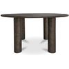 Image 1 : BNIB - Moe's Deacon Outdoor Dining Table (Deep Bronze) - MSRP $4,199 - 60" W x 60" D x 31" H - FI-11