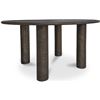 Image 2 : BNIB - Moe's Deacon Outdoor Dining Table (Deep Bronze) - MSRP $4,199 - 60" W x 60" D x 31" H - FI-11
