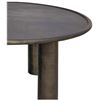 Image 7 : BNIB - Moe's Deacon Outdoor Dining Table (Deep Bronze) - MSRP $4,199 - 60" W x 60" D x 31" H - FI-11