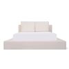 Image 1 : BNIB - Sundays - Movie Nightâ„¢ Storage Bed, King - Latte - $3,490.00 - BED-RN-037-021-0 - 