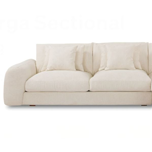 BNIB - Moe's - Berga Sectional Right Sofa Incomplete - Oat - FO-1048-05-R-A