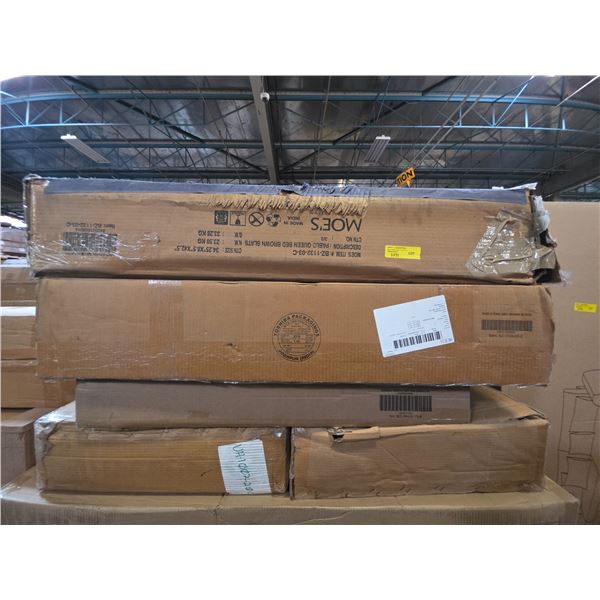 BNIB - Moe's - Group of Assorted Bed Parts