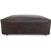 Image 2 : BNIB - Moe's - Form 2pc Modular Espresso Brown Leather Set - MSRP $3,598 - Includes 1 Slipper Chair,