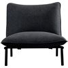 Image 1 : BNIB - Moe's - Morgan Outdoor Accent Chair Speckled Charcoal - MSRP $1,749 - MO-1025-07 - 30.3" W x 