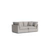 Image 3 : BNIB - Sundays - 2pc Chill Time Regular Heather Sofa - MSRP $2,860 - includes 2 regular corner chair