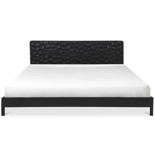 BNIB - Moe's - Misaki Bed Queen in Black - MSRP $4,799.00 - GZ-1160-02 - 63"W x 85"D x 45"H