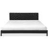 Image 1 : BNIB - Moe's - Misaki Bed Queen in Black - MSRP $4,799.00 - GZ-1160-02 - 63"W x 85"D x 45"H