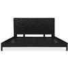 Image 2 : BNIB - Moe's - Misaki Bed Queen in Black - MSRP $4,799.00 - GZ-1160-02 - 63"W x 85"D x 45"H