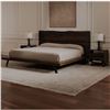 Image 5 : BNIB - Moe's Madagascar Platform Bed - King - Dark Brown - Msrp $2949 - UH-1007-20-0 - 92"W x 89"D x