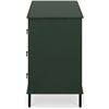 Image 3 : BNIB - Moes - Reagan 6-Drawer Dresser Deep Green - MSRP $2,899 - JU-1008-27 - 63" W x 18.5" D x 30.2