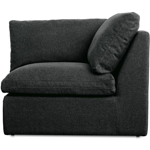 BNIB - Moes - Miles Outdoor Modular - Corner Chair - Speckled Charcoal - MSRP $1,999 - MO-1015-07 -