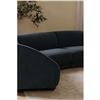 Image 3 : BNIB - Moe's - Fraser Modular Wedge Slipper Chair Deep Blue - MSRP $2,449.00 - FO-1035-19 - 62.5" W 